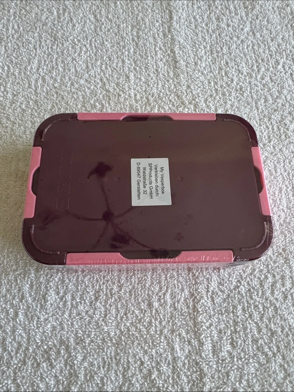 My Vesperbox Lite Pink Bento Lunch Box Food Storage Container